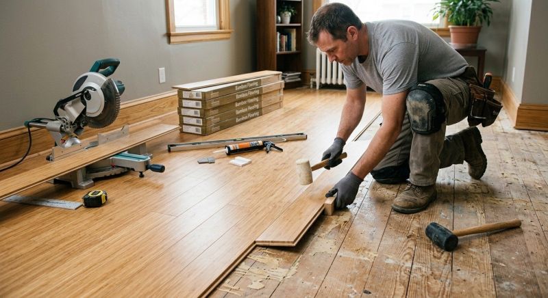 Bamboo Flooring Installation in Bethesda, MD