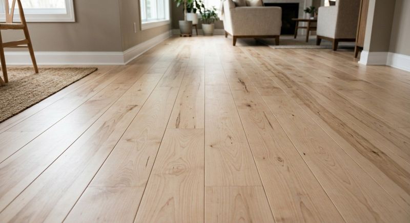 Birch Floor Installation in Bethesda, MD