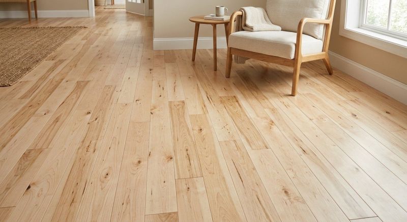 Birch Floor Installation in Bethesda, MD