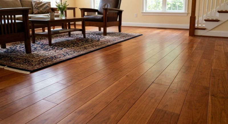 Cherry Floor Installation in Brookeville, MD