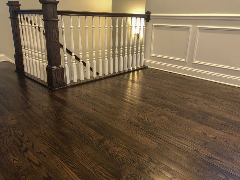Dark Wood Floor Installation in Bethesda, MD