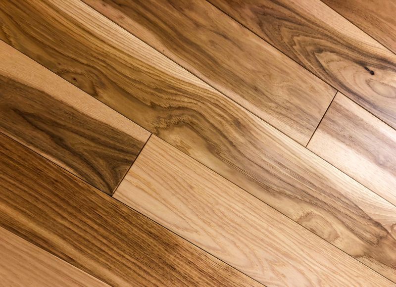 Dark Wood Floor Installation in Bethesda, MD