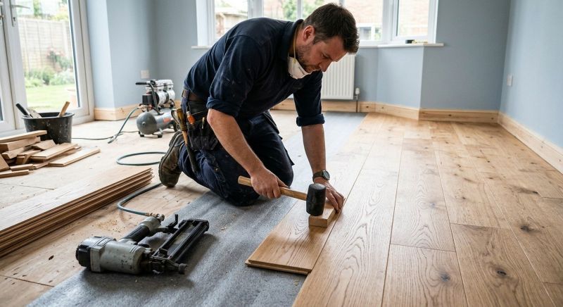 Hardwood Floor Installation in Annandale, VA