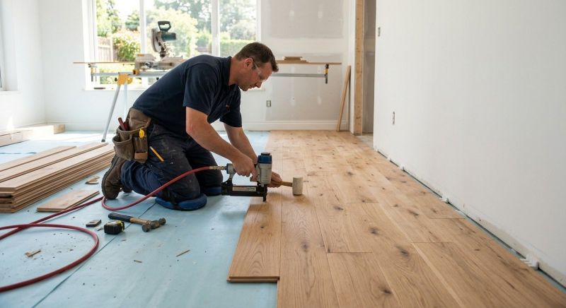 Hardwood Floor Installation in Cabin John, MD