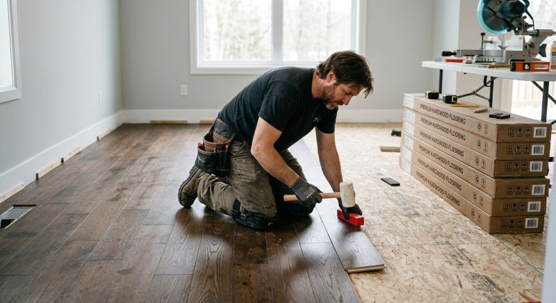 Hardwood Floor Installation in Fairfax, VA