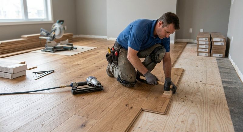 Hardwood Floor Installation in Germantown, MD