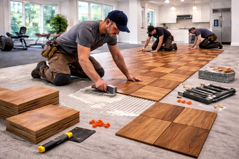 Hardwood Floor Installation in Great Falls, VA