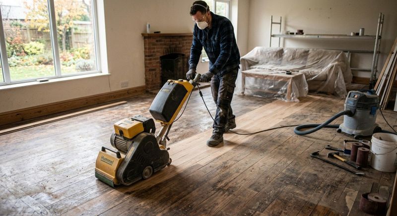 Hardwood Floor Renovation in Bethesda, MD