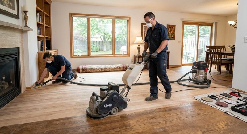 Hardwood Floor Renovation in Bethesda, MD