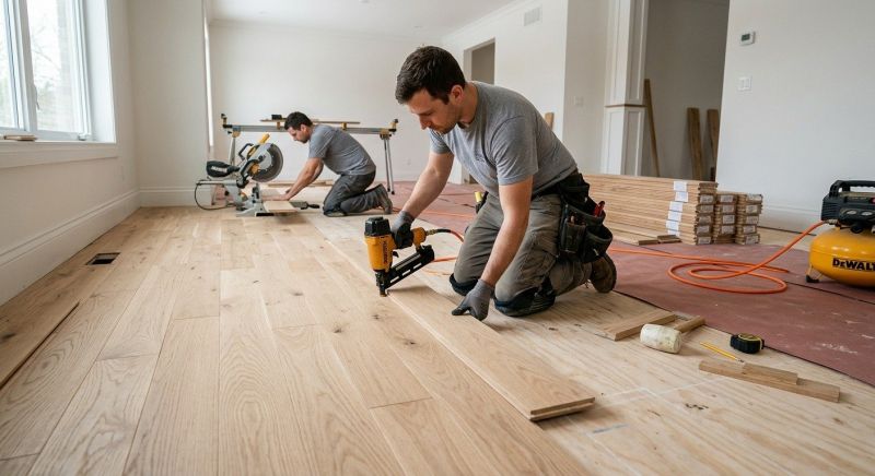Hardwood Replacement in Burke, VA