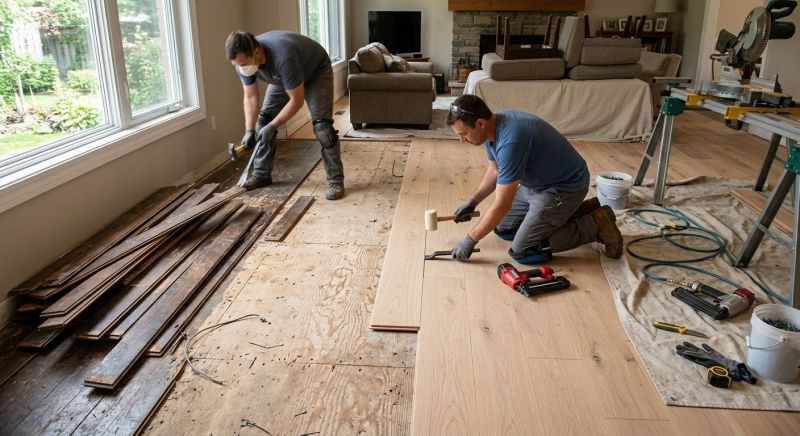Hardwood Replacement in Clinton, MD