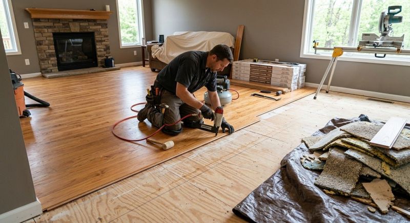Hardwood Replacement in Clinton, MD