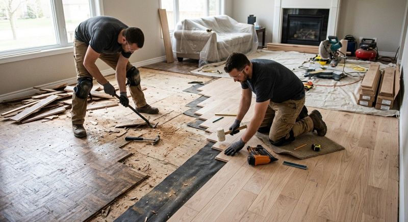 Hardwood Replacement in Greenbelt, MD