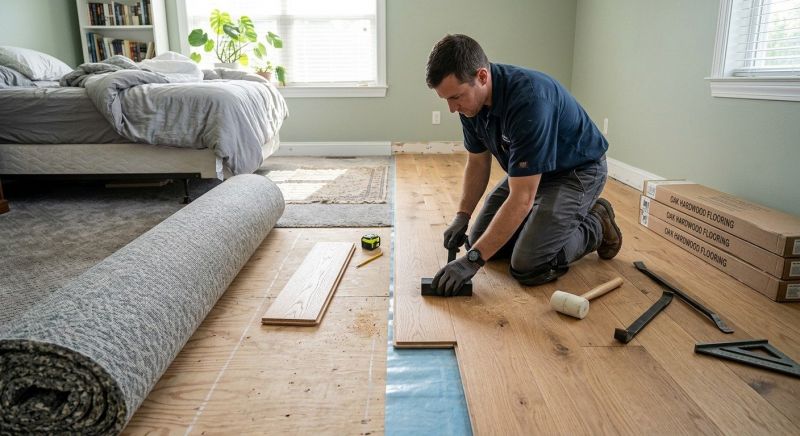 Hardwood Replacement in Leesburg, VA