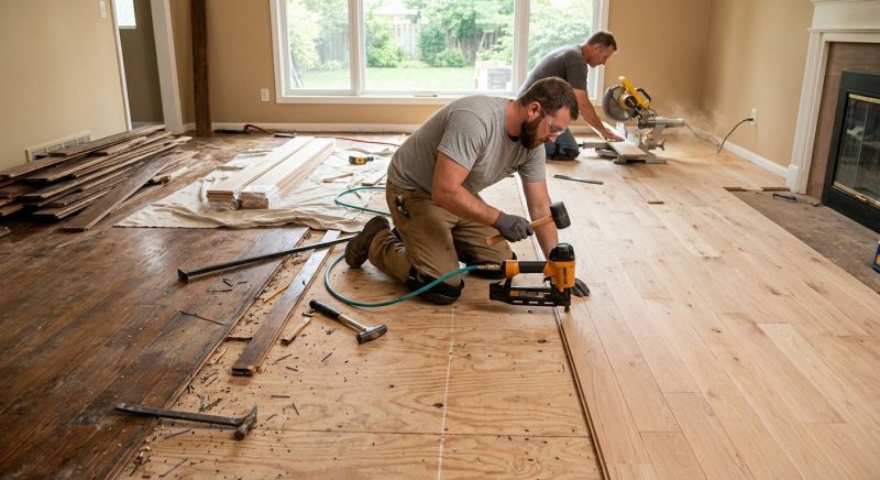 Hardwood Replacement in Potomac, MD