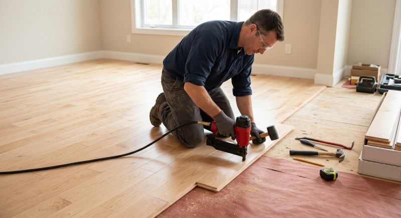 Maple Flooring Installation in Cabin John, MD
