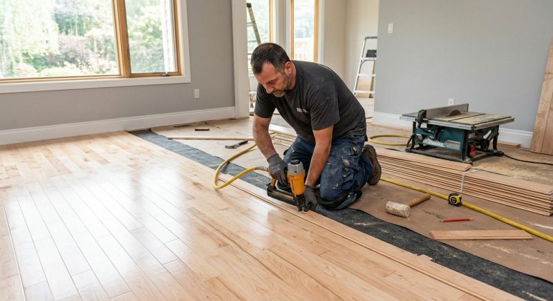 Maple Flooring Installation in Jessup, MD