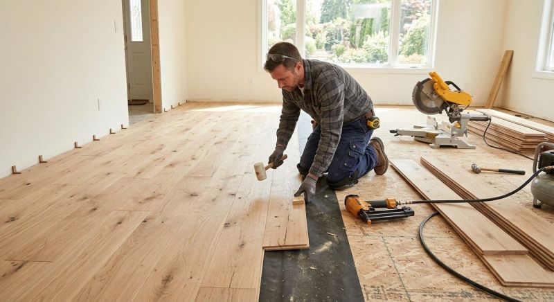 Oak Floor Installation in Capitol Heights, MD