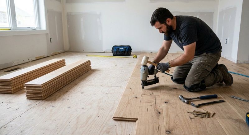 Oak Floor Installation in Capitol Heights, MD
