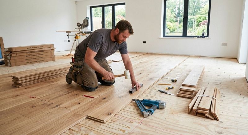 Oak Floor Installation in Chevy Chase, MD