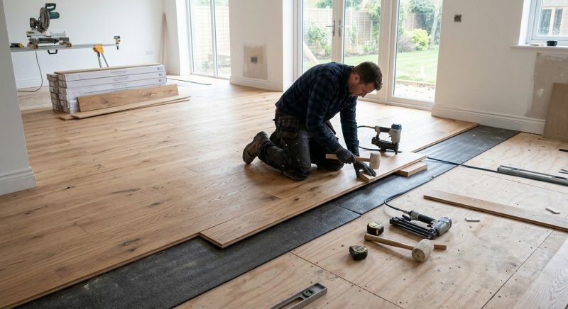 Oak Floor Installation in Oakton, VA