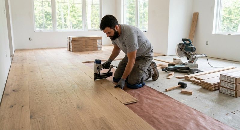 Oak Floor Installation in Oakton, VA