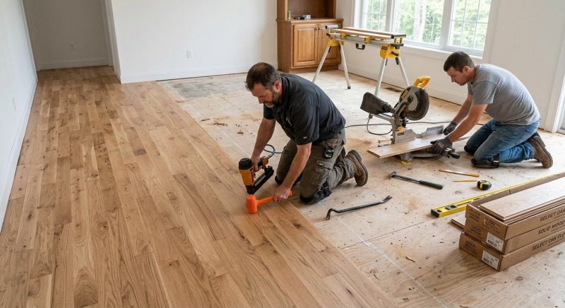 Oak Floor Installation in Upper Marlboro, MD