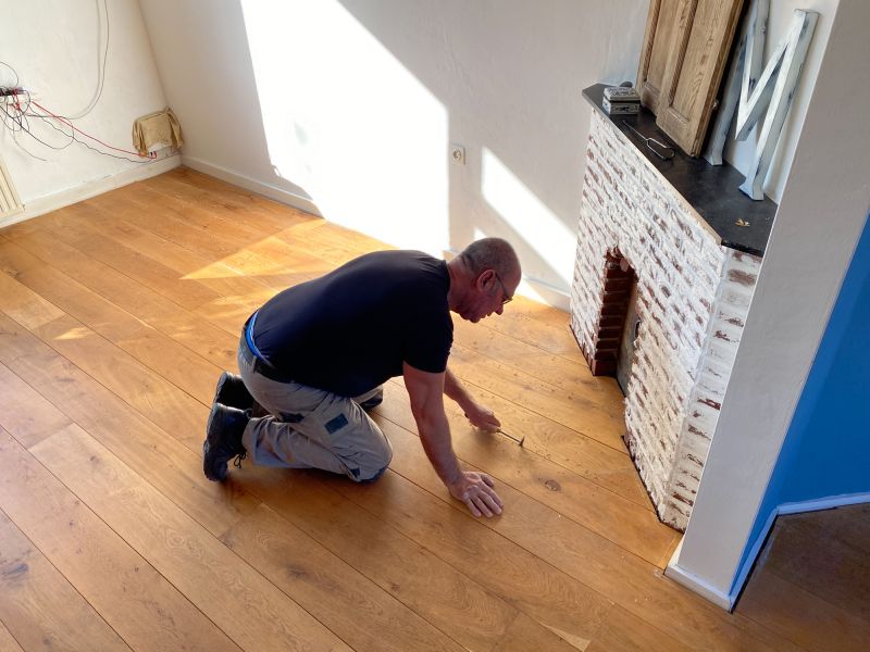Pine Floor Installation in Bethesda, MD