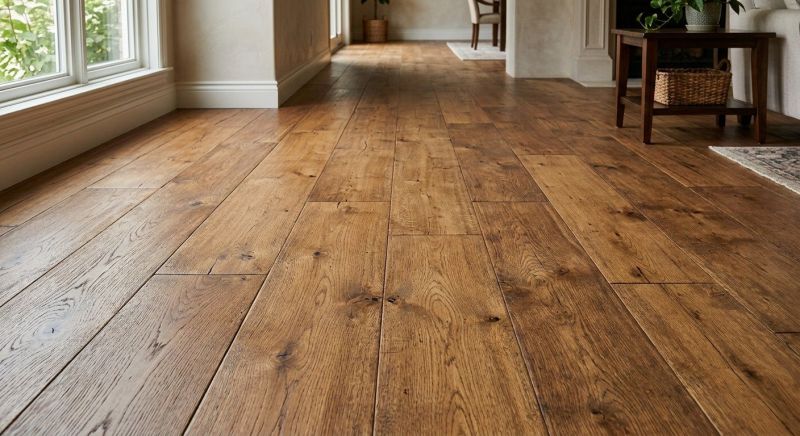 Wide Plank Floor Installation in Bethesda, MD