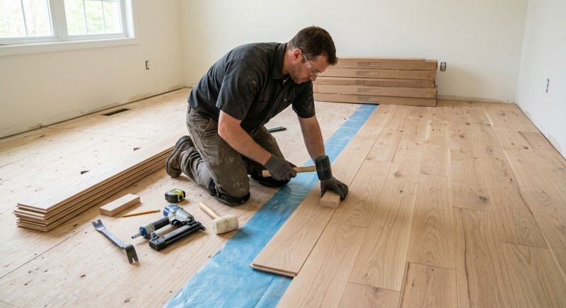 Wood Floor Replacement in Cabin John, MD