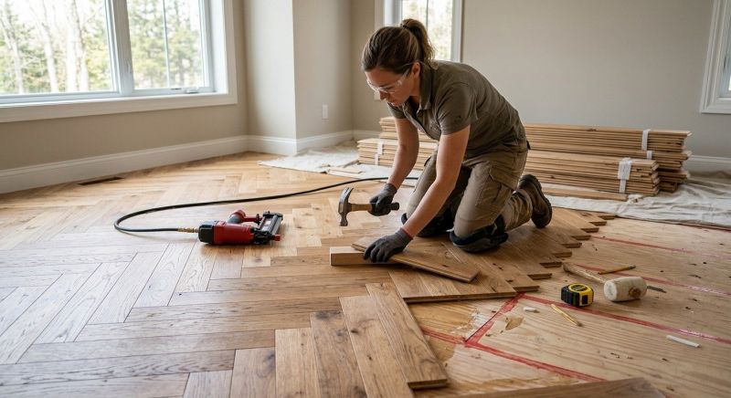 Wood Flooring Installation in Centreville, VA