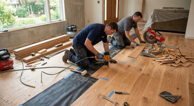 Wood Flooring Installation in Clinton, MD