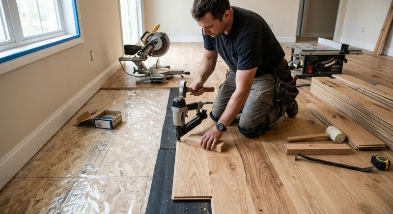 Wood Flooring Installation in Herndon, VA